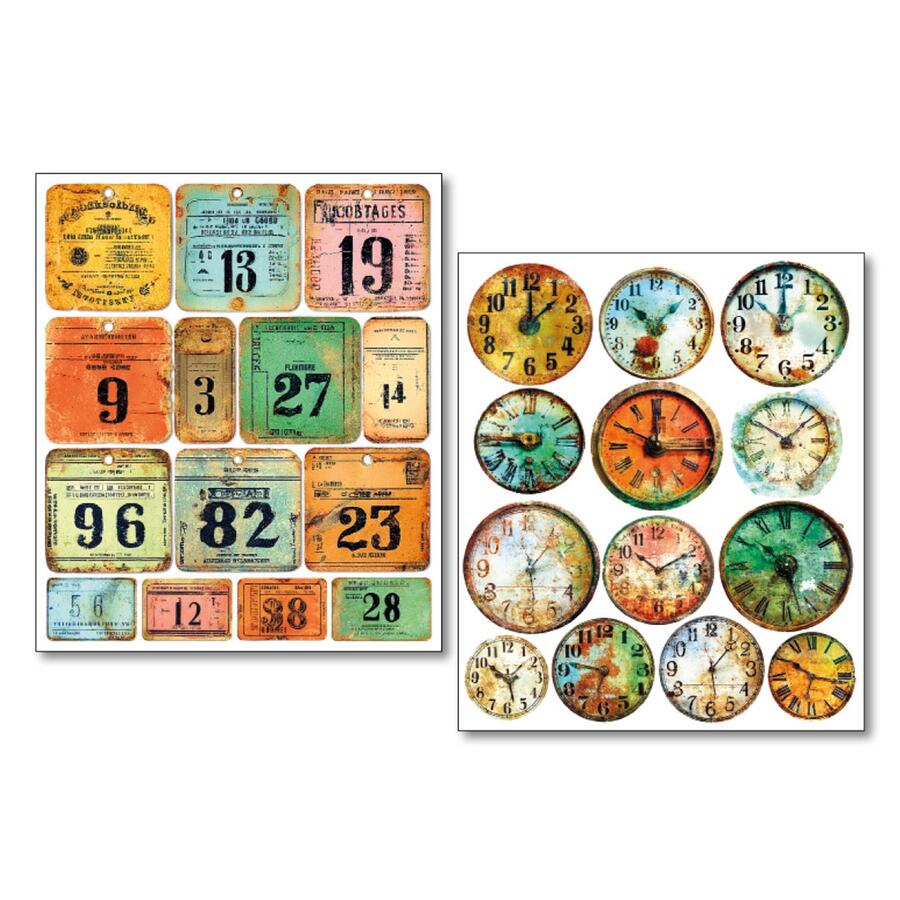 Sticker Set - Lumania Scratched Labels