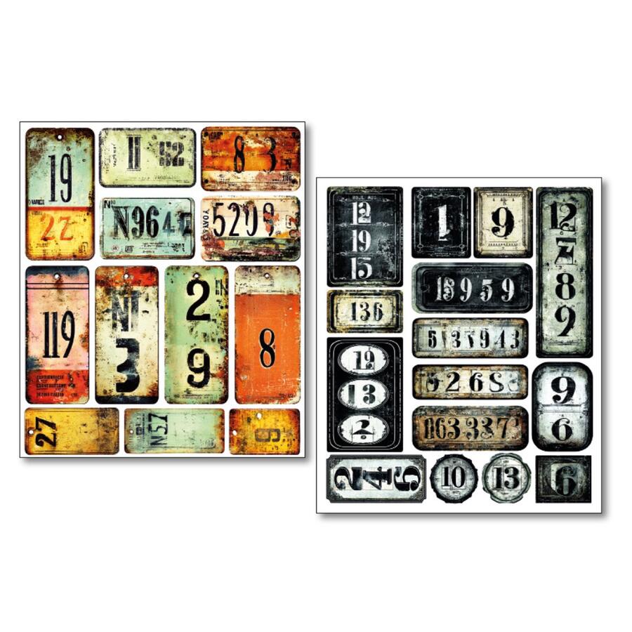 Sticker Set - Lumania Scratched Labels