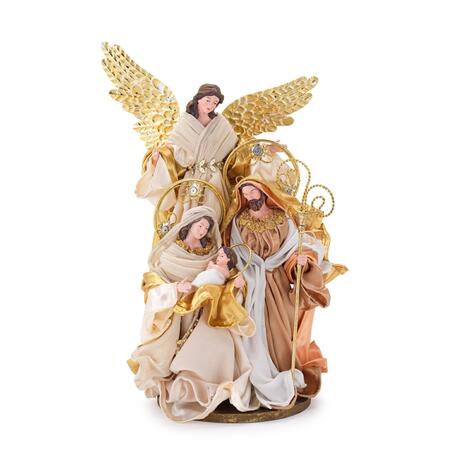 Henriette - Natale 2025 Natività con Angelo Oro