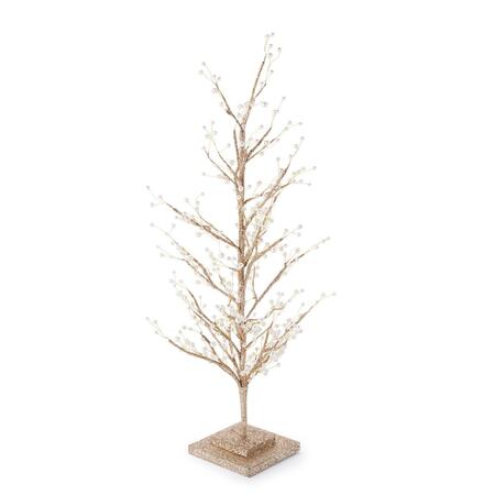 Henriette - Natale 2025 Albero Perle con gocce brillanti H85cm