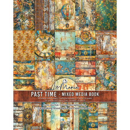 Mixed Media Book Past Time A4 Maxi