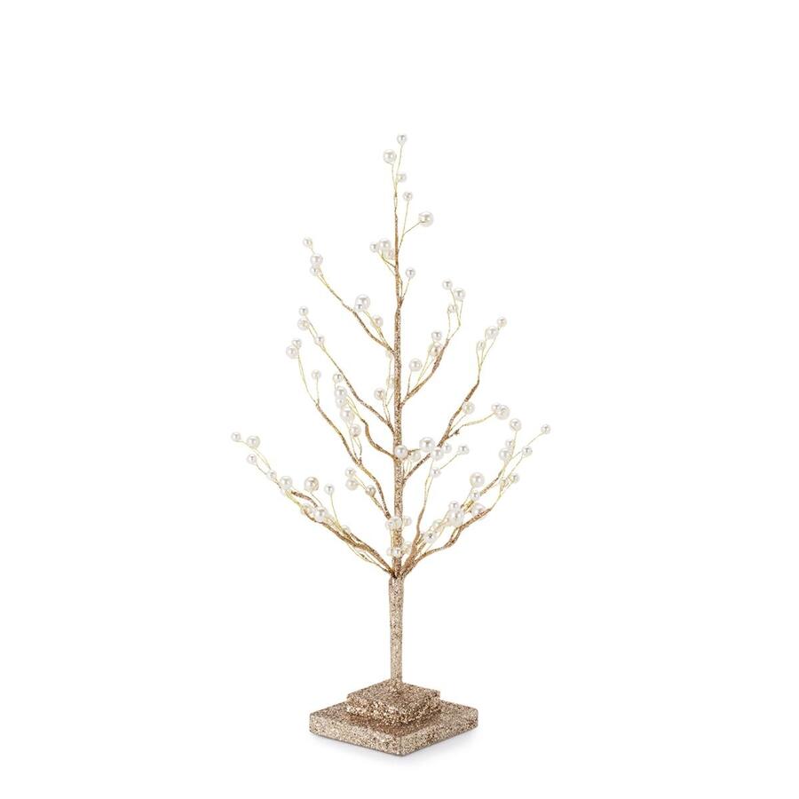 Henriette - Natale 2025 Albero Perle con gocce brillanti H62cm