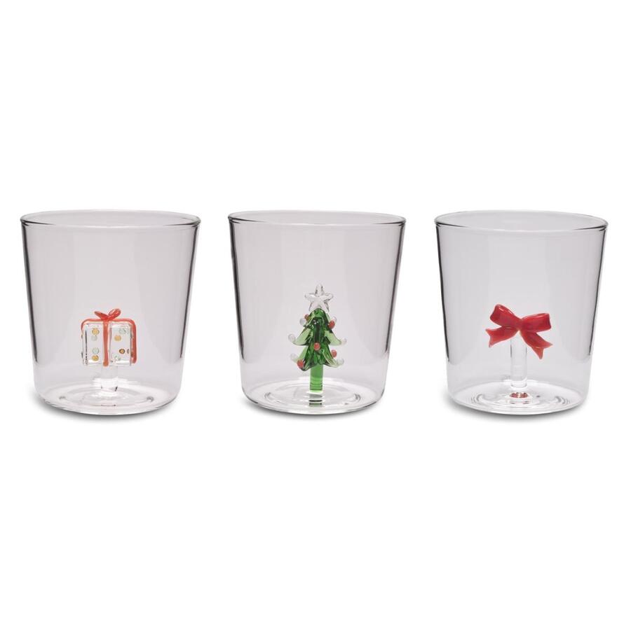 Henriette - Natale 2025 Set 6 bicchieri ml.300 X'Mas Treasure