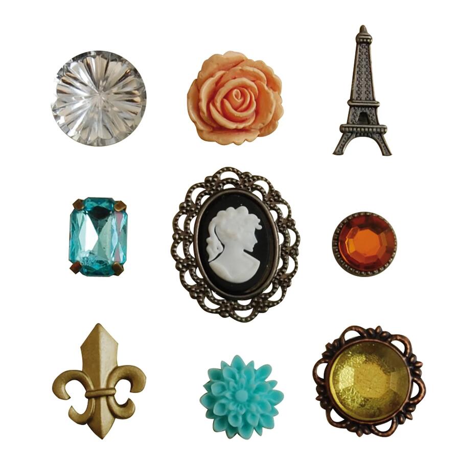 Vaessen Creative • Fermacampioni vintage Paris