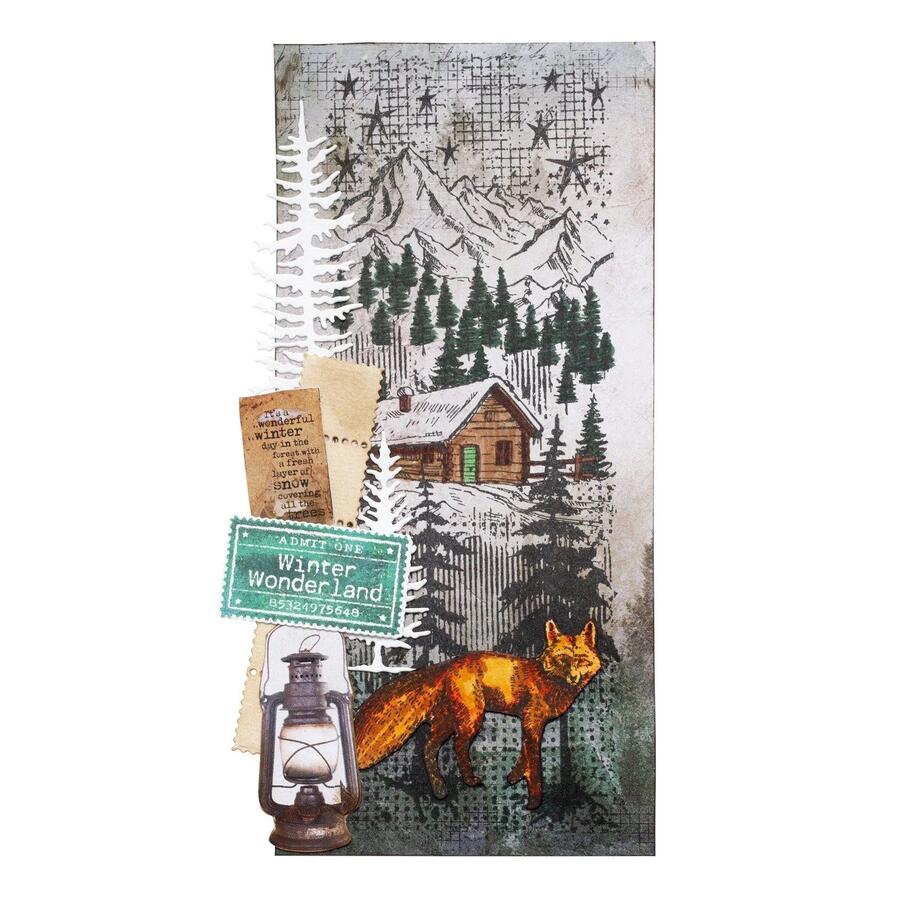 Studio Light • Grunge Collection Die-Cut Paper Pad Paper Elements