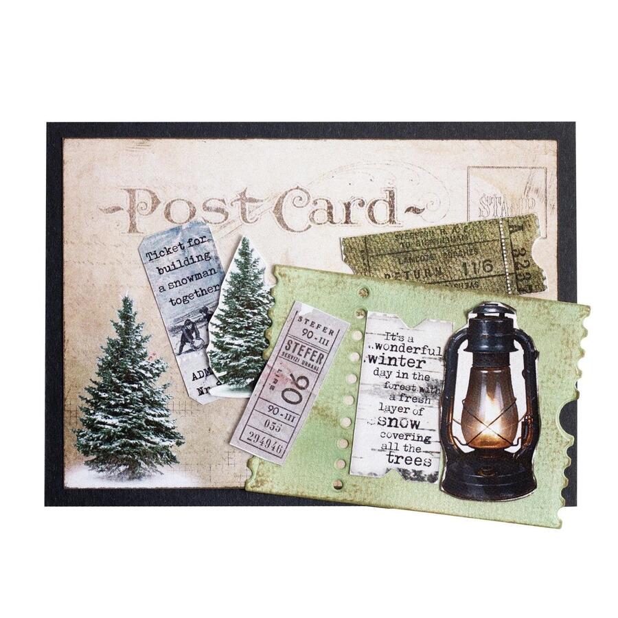 Studio Light • Grunge Collection Die-Cut Paper Pad Paper Elements