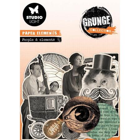 Studio Light • Grunge Collection Paper Elements (ephemera) People & Elements