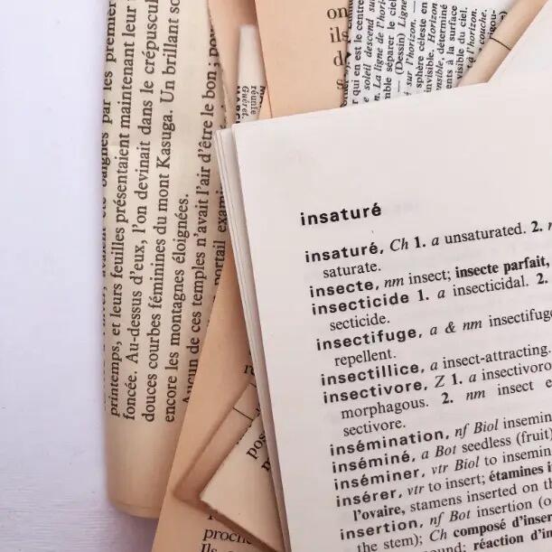 Kit pagine di libri vintage francesi