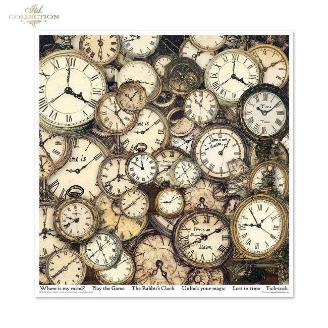 Scrapbooking papers Alice's Magic - A tale of a world that has forgotten logic vol. 2