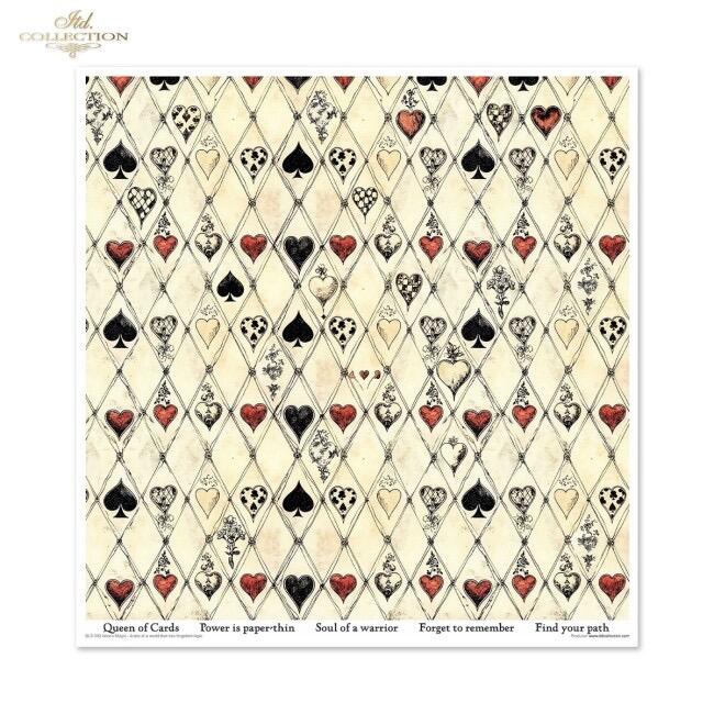 Scrapbooking papers Alice's Magic - A tale of a world that has forgotten logic vol. 2