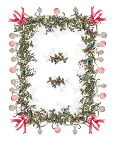 Clodette - Natale 2025 - Elodie Tovaglia in cotone 145x270