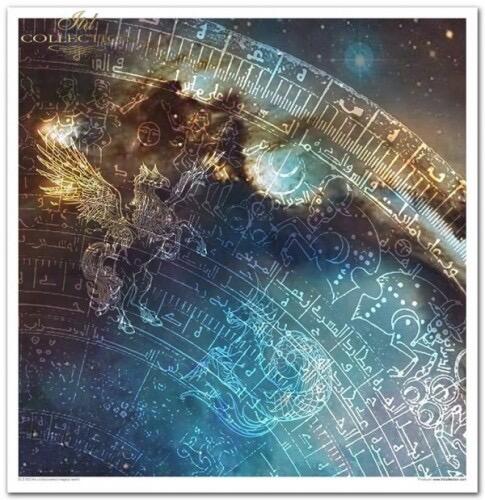 Scrapbooking papers  ''An undiscovered magical world'' 