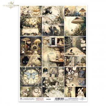 Alice's Magic Tags, frames to scrapbooking TAG0361