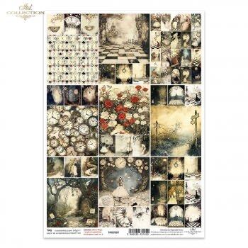 Alice's Magic Tags, frames to scrapbooking TAG0362