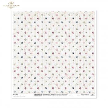 Scrapbooking papers 30 x 30 Floral Shabby Chic