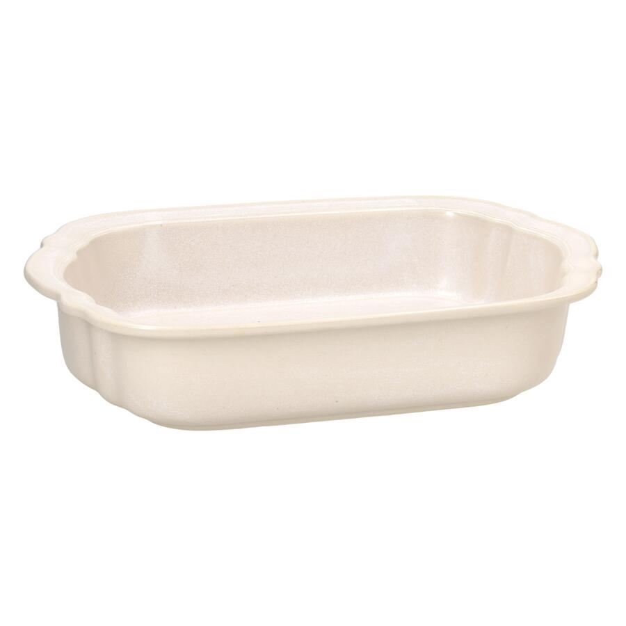 Tognana - Pirofila in ceramica rettangolare Bistro Chic Avorio 33x22
