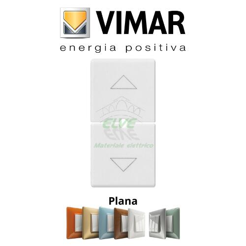 VIMAR - 14755.2 PLANA Due mezzi tasti 1 modulo simboli frecce bianco