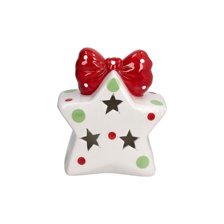 Tognana - Natale 2025 - Lampada Stella Led con fiocco