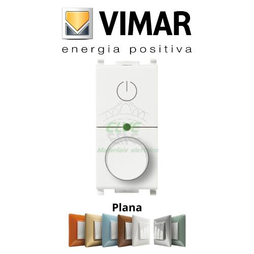 VIMAR - 14136.1 PLANA Regolatore MASTER rotativo 230V universale bianco