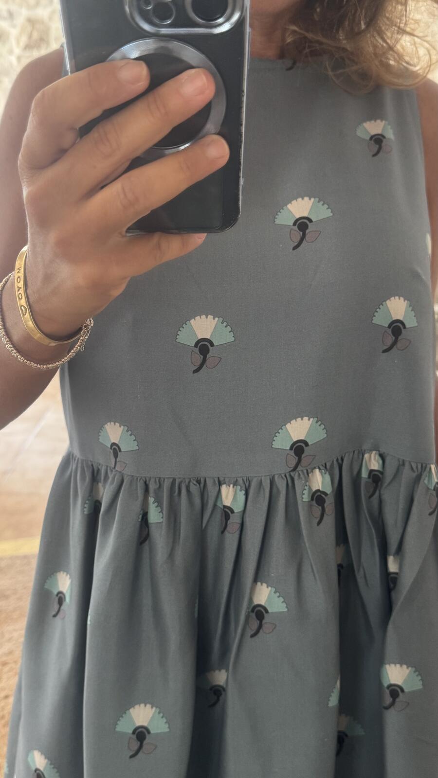 Ines maxi dress Sky