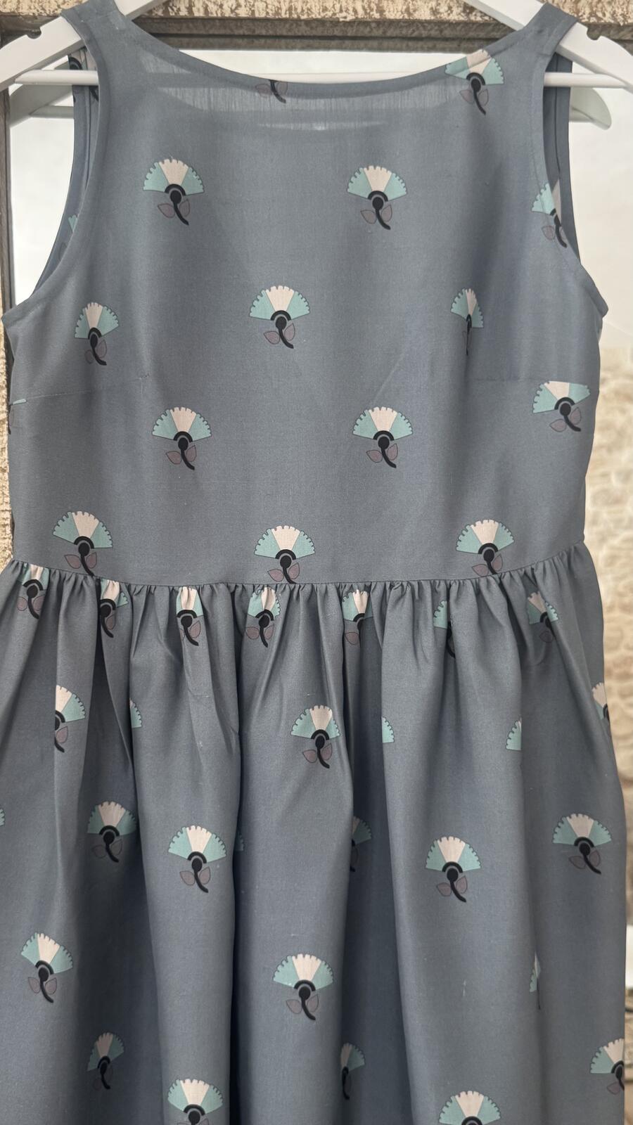 Ines maxi dress Sky