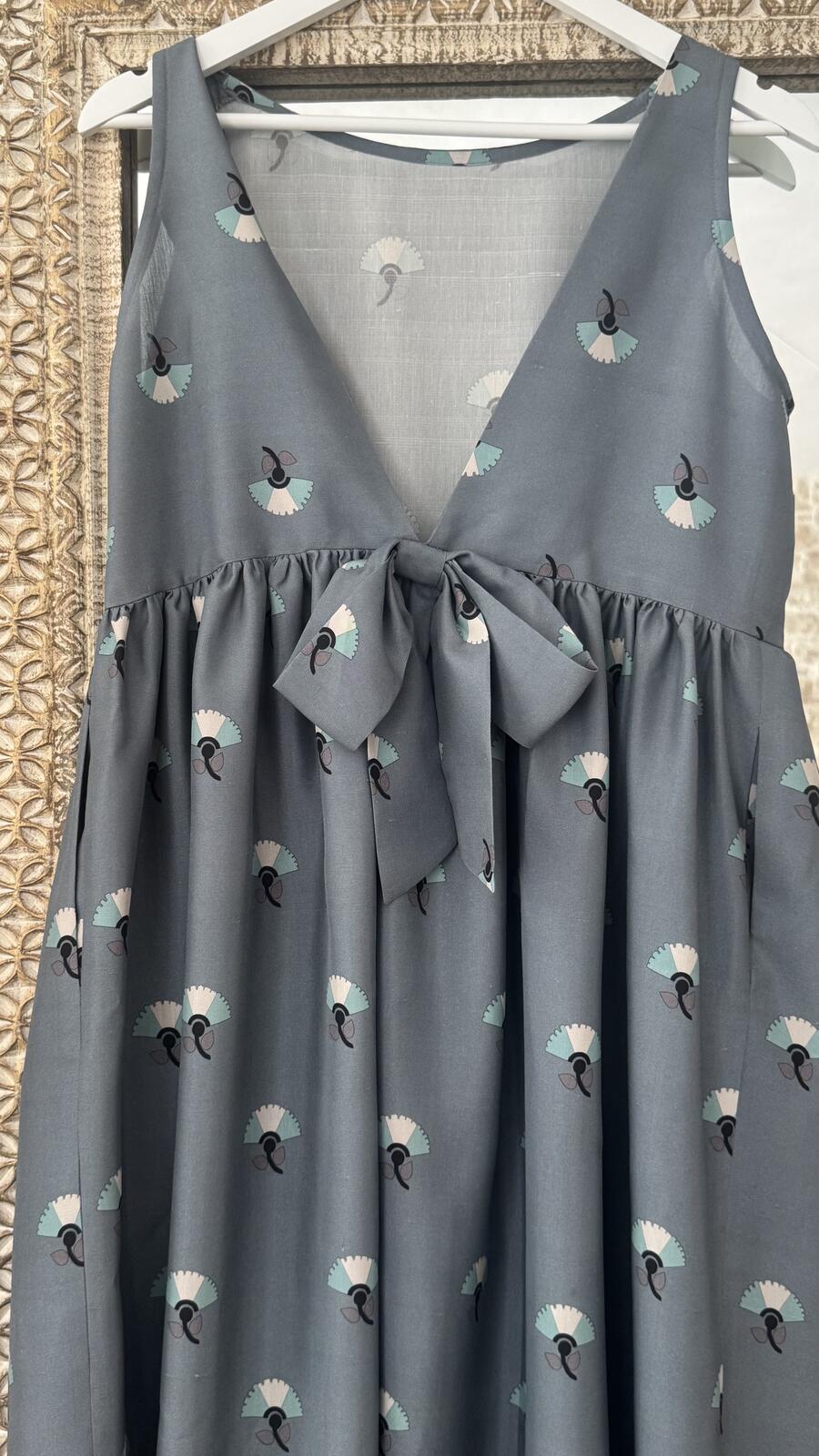 Ines maxi dress Sky