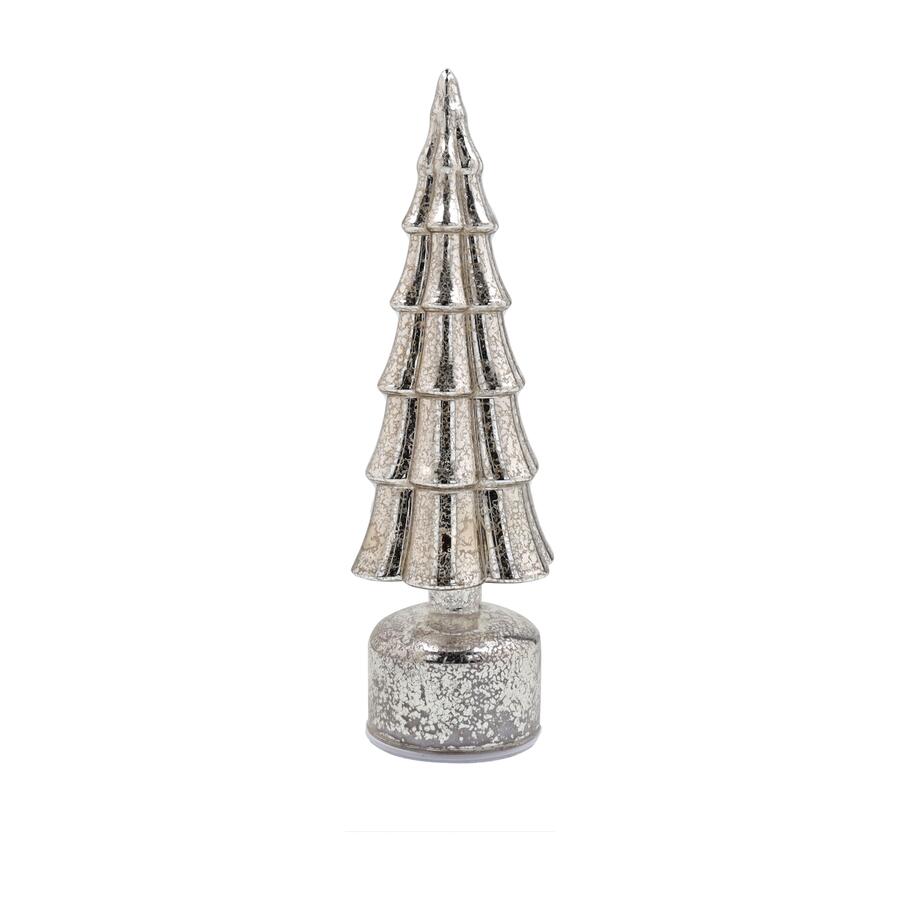 Tognana - Natale 2025 - Albero led girevole argento h35 cm