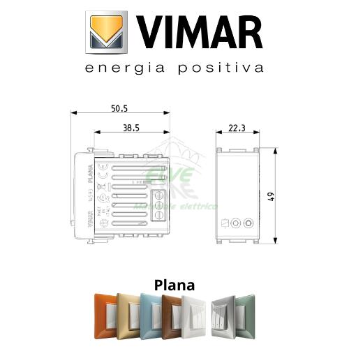 VIMAR - 14593 PLANA Attuatore connesso IoT 16A bianco