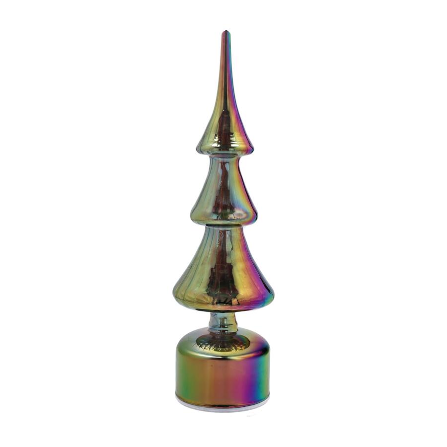 Tognana - Natale 2025 - Albero led girevole iridescente h36 cm