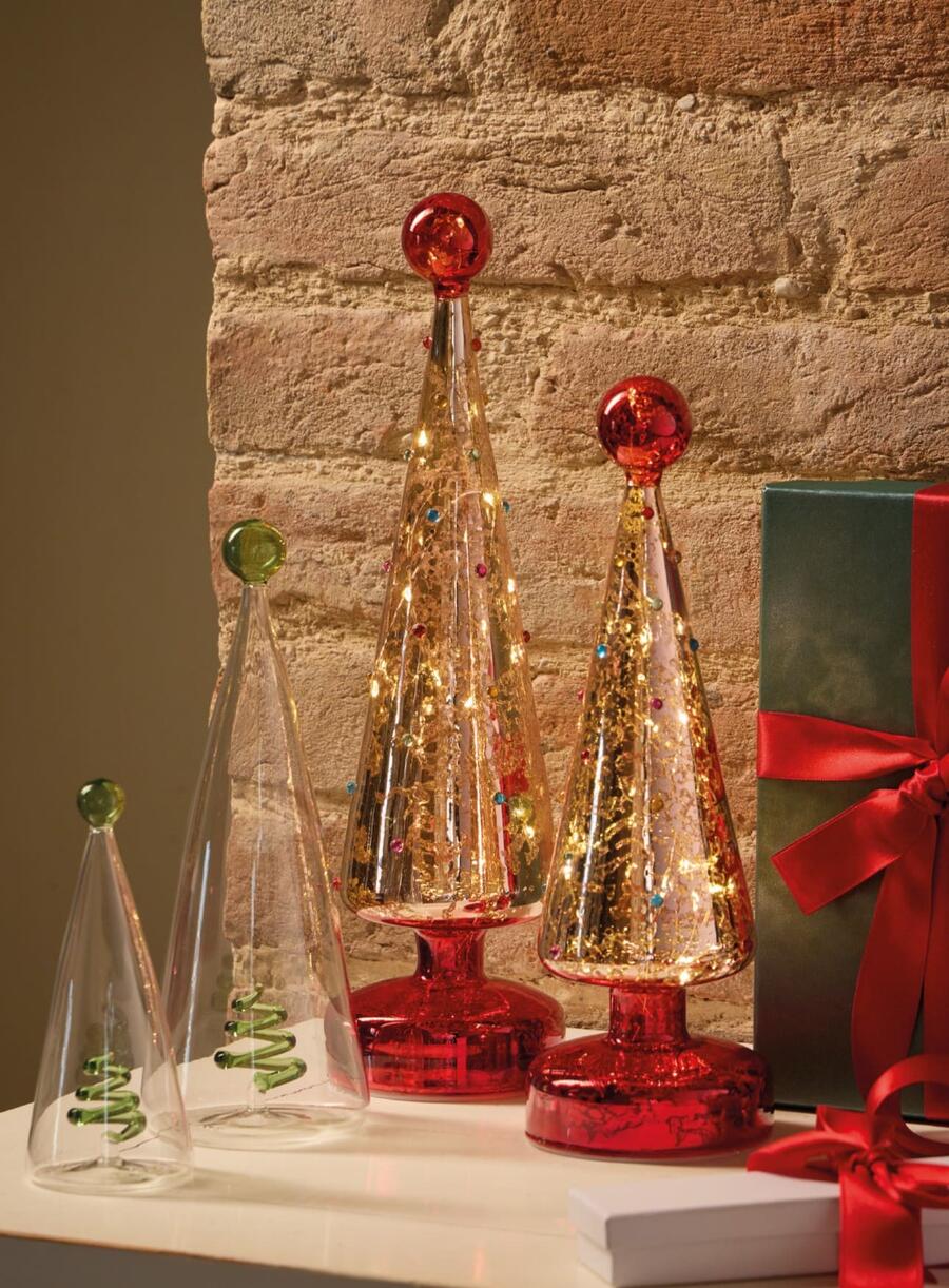 Tognana - Natale 2025 - Albero con girandola h22 cm