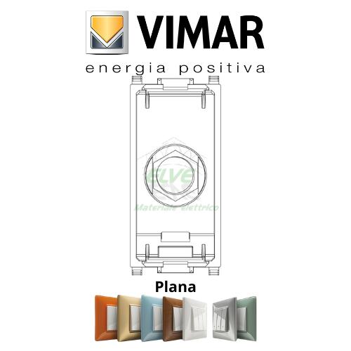 VIMAR - 14318.SL PLANA Presa coassiale tipo F femmina Silver