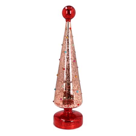 Tognana - Natale 2025 - Albero con led con palla h34 cm