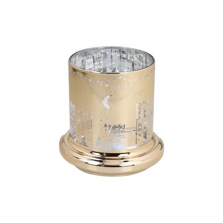 Tognana - Natale 2025 - Candela led oro cm 10