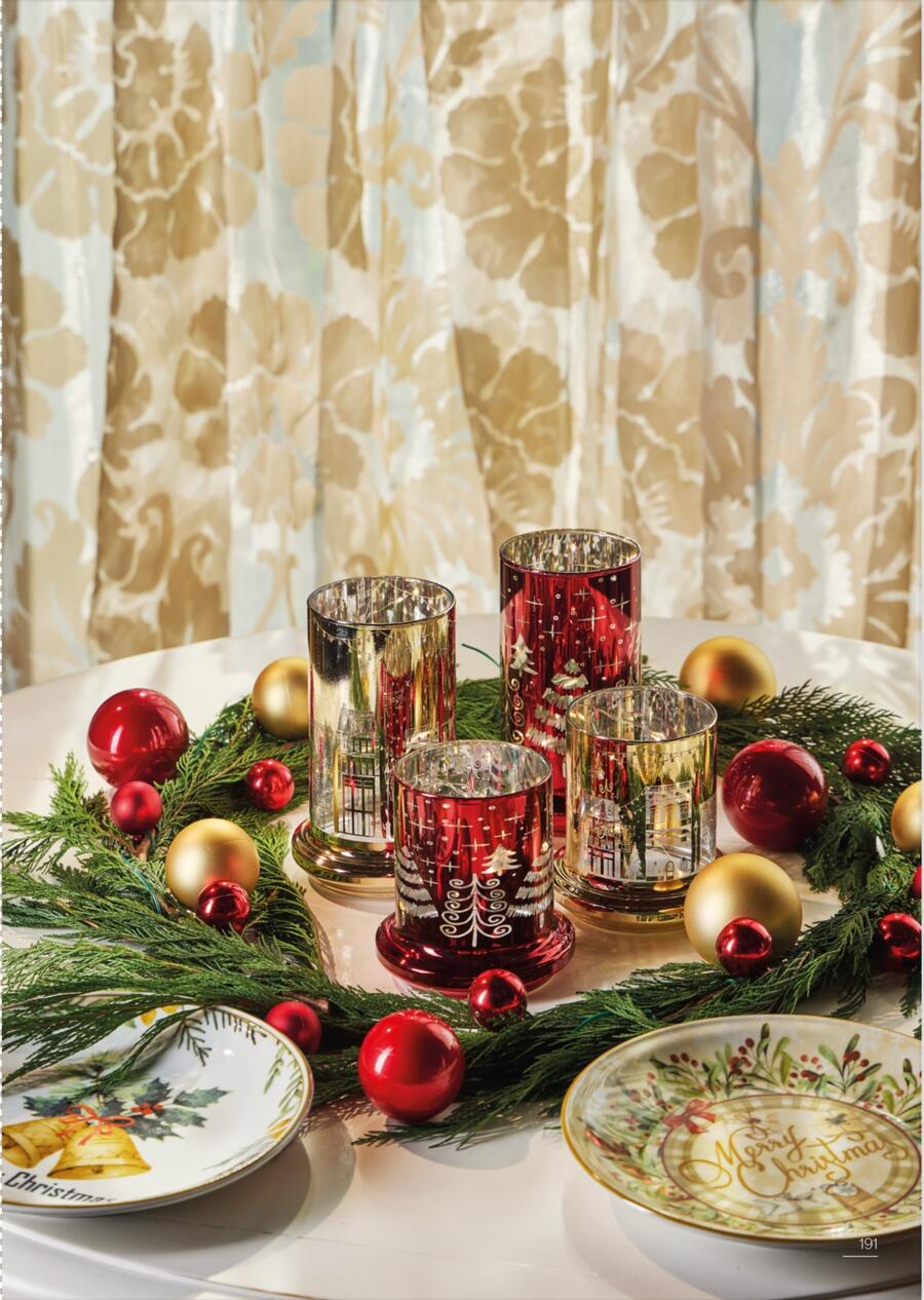 Tognana - Natale 2025 - Candela led oro cm 10