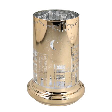 Tognana - Natale 2025 - Candela led oro cm 15