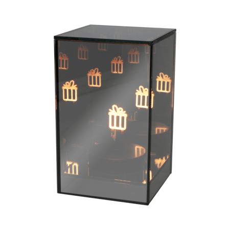 Tognana - Natale 2025 - Parallelepipedo Regalo con led