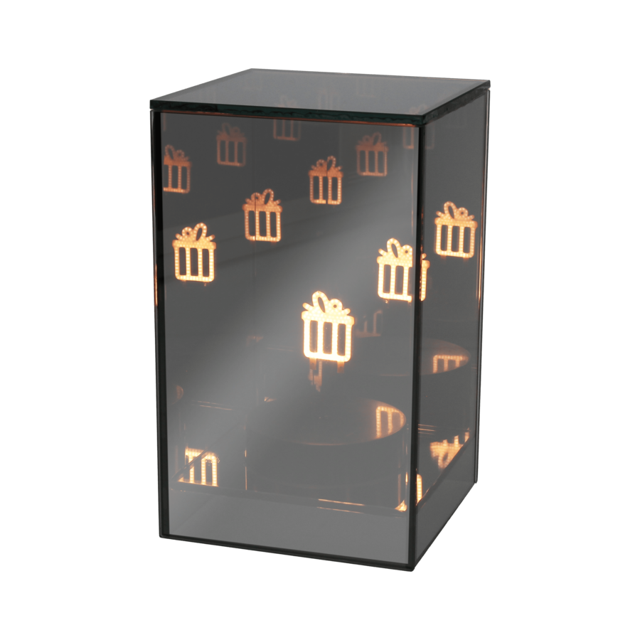Tognana - Natale 2025 - Parallelepipedo Regalo con led
