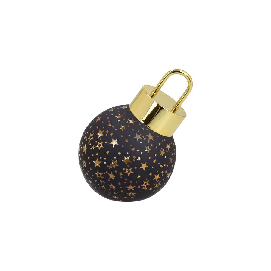 Tognana - Natale 2025 - Palla led Nera Ø10 cm