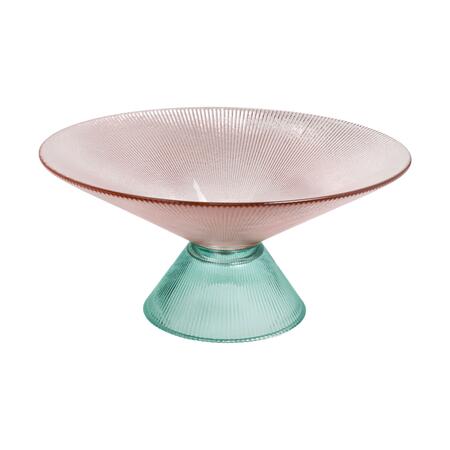 Tognana - Centrotavola lilla/verde h12cm