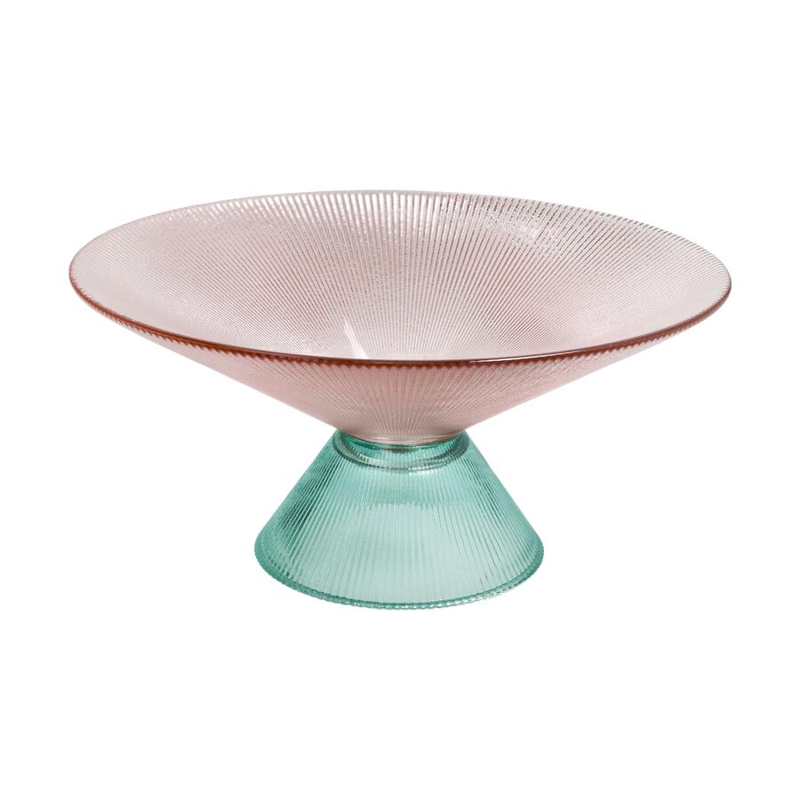 Tognana - Centrotavola lilla/verde h12cm