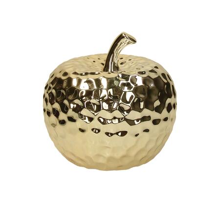 Tognana - Natale 2025 - Mela decorativa oro 14x14 cm