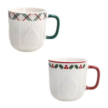 Tognana - Natale 2025 - Set 2 Mug in New Bone China Scozia-Pungit