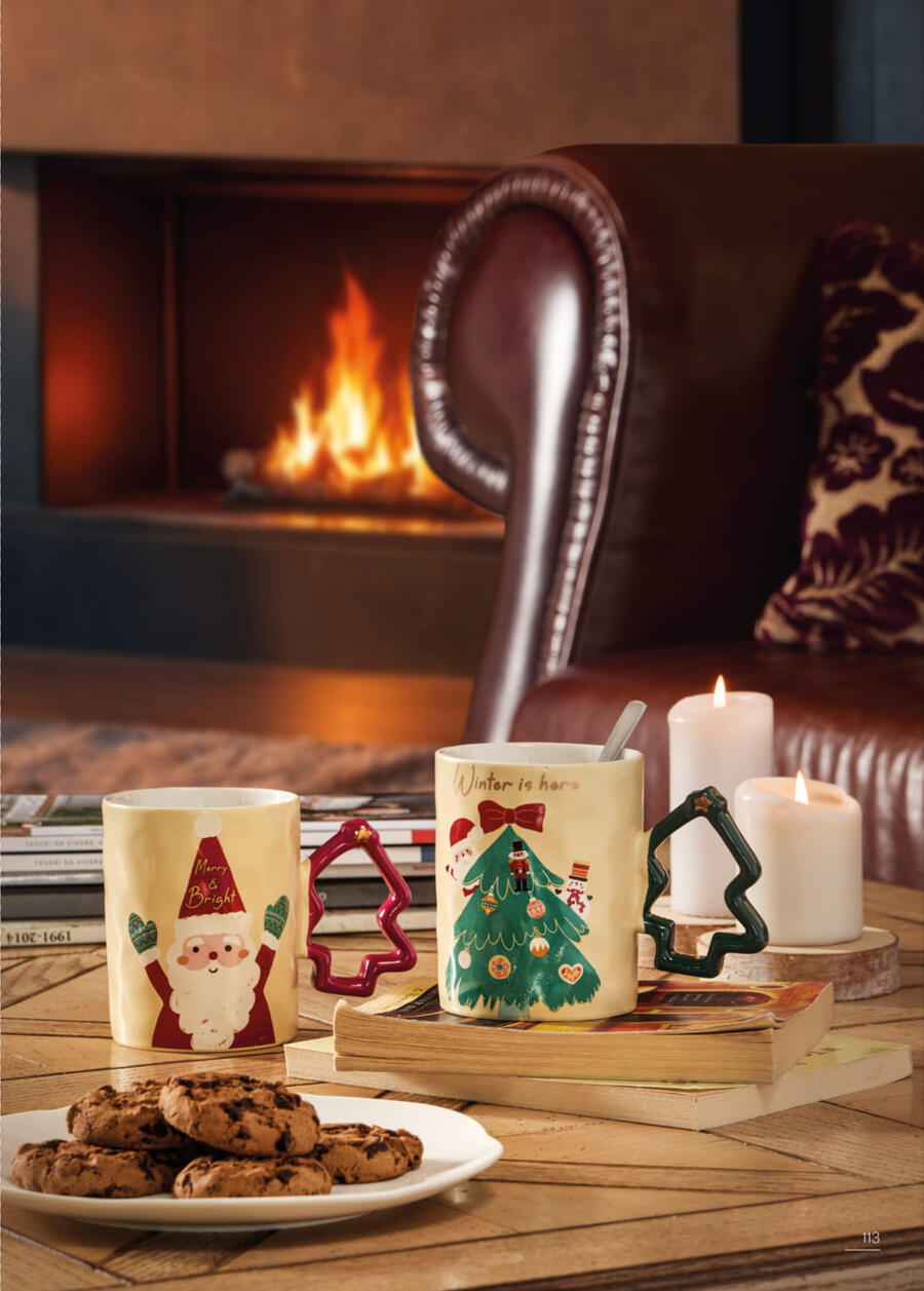 Tognana - Natale 2025 - Mug in New Bone China Babbo felice