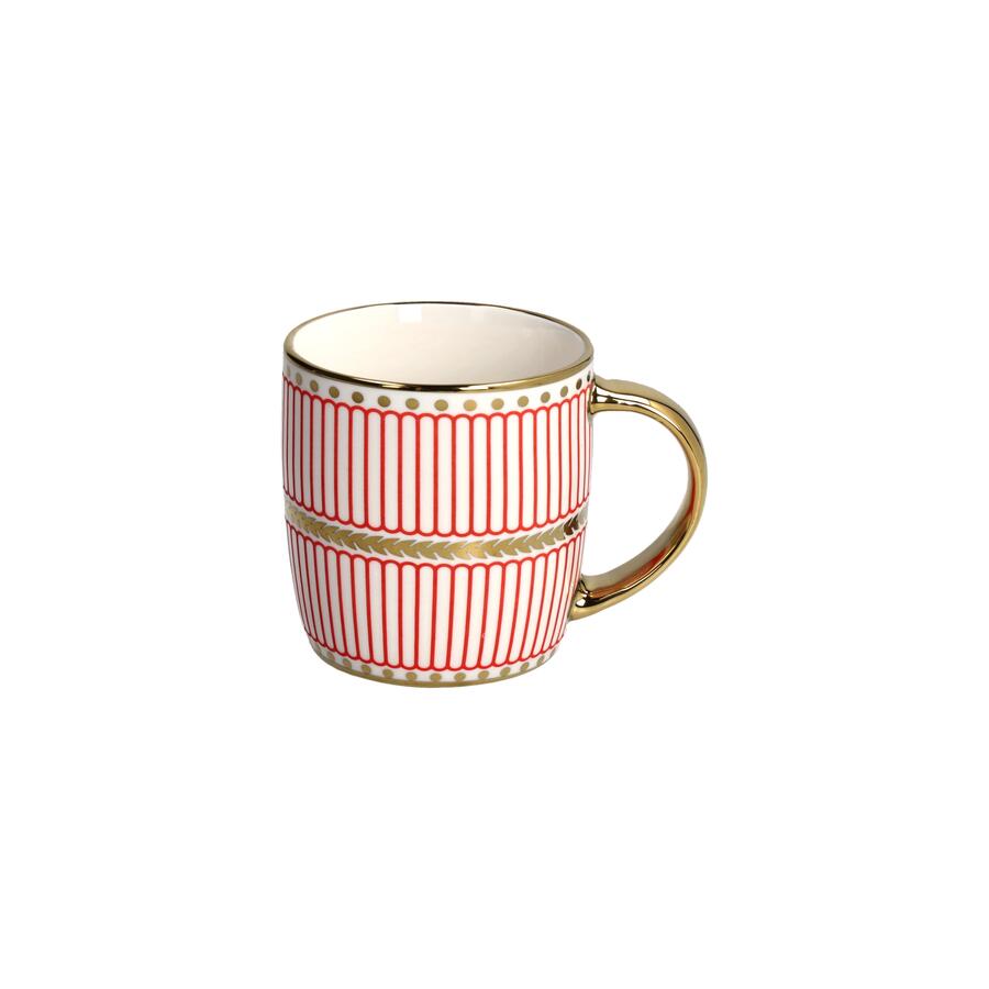 Tognana - Mug in New Bone China cc360 Righe Rosse