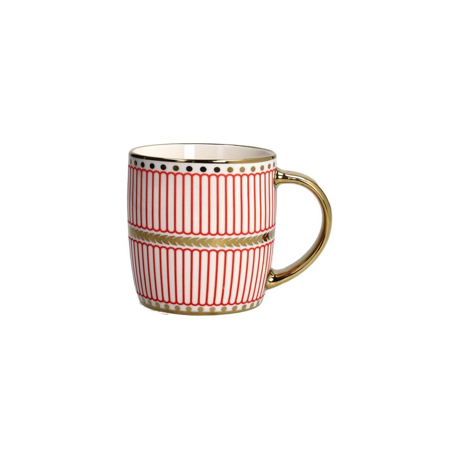 Tognana - Mug in New Bone China cc360 Righe Rosse