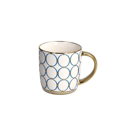 Tognana - Mug in New Bone China cc360 Cerchi Blu