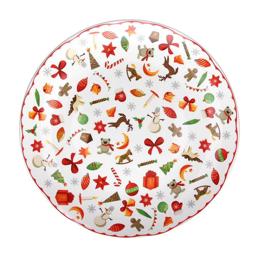 Tognana - Natale 2025 - Piatto Panettone 31 cm Poema Delish
