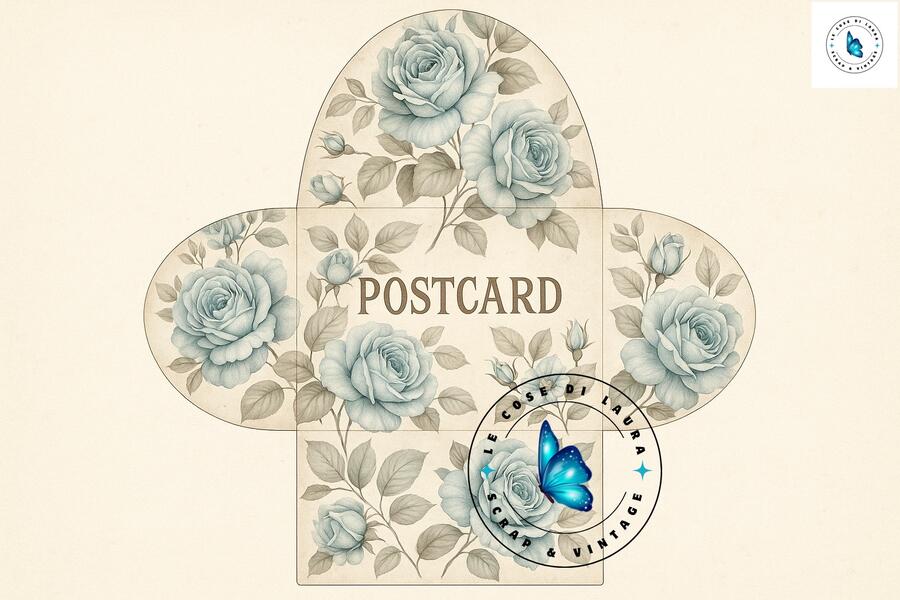 English Rose – Collezione digitale per Junk Journal