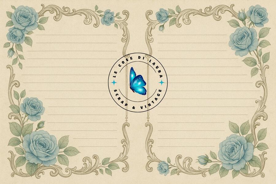 English Rose – Collezione digitale per Junk Journal