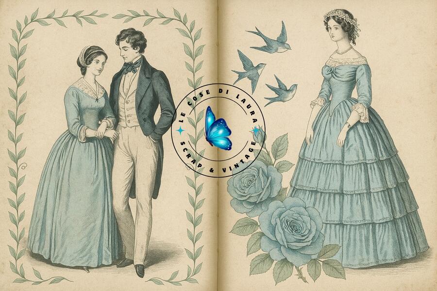 English Rose – Collezione digitale per Junk Journal